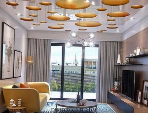 Vinyl Ceiling fabric membrane Stretch ceiling county of Miami-Dade